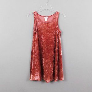 Bloome‎ Girl Dress Pink Velvet 12